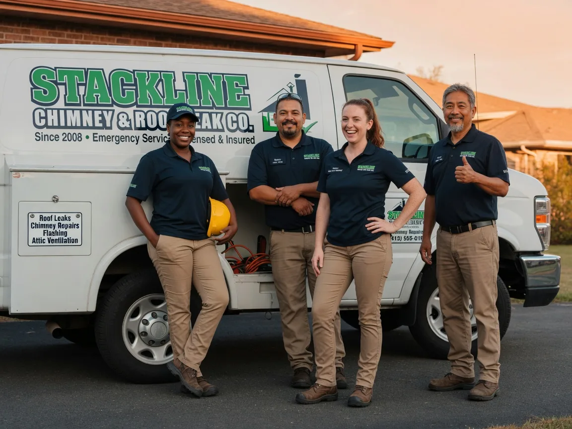 Chimney flashing repair company in Ary, KY